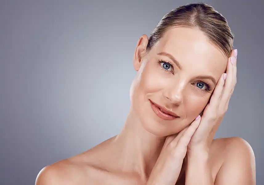 Specialist performing advanced facial skin rejuvenation treatment in Jumeirah 3