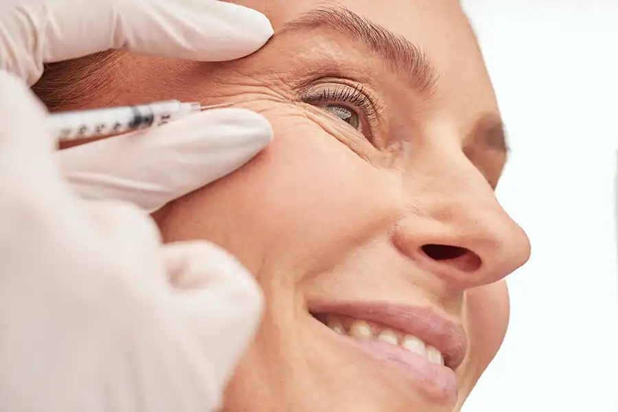 Targeted fine line treatment performed by Dr. Mehri Pourkand in Jumeirah, Dubai.